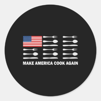 アメリカの調理師を再びキッチンで食べる ラウンドシール
