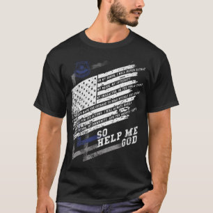 アメリカの警察はサポート警察のギフトの治安を維持します Tシャツ