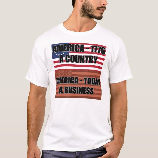 アメリカの貪欲 Tシャツ (正面)