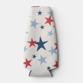 アメリカの赤と青 ボトルクーラー (正面)