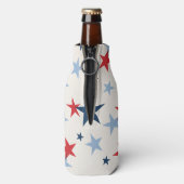 アメリカの赤と青 ボトルクーラー (ボトル裏面)
