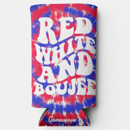 アメリカの赤白豪華バチェロレッテパーティー スリム缶クーラー