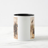 アメリカの軍隊のユニフォーム マグカップ (中央)