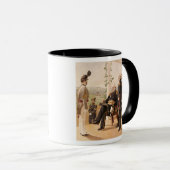 アメリカの軍隊のユニフォーム マグカップ (正面右)