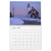 アメリカの軽い家写真カレンダー カレンダー (1月 2025)