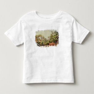 アメリカの農場場面 トドラーTシャツ