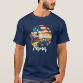 アメリカの農家の誇り Tシャツ (正面)