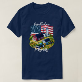アメリカの農家の誇り Tシャツ