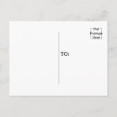 アメリカの退役軍人に感謝 アメリカ国旗 イーグル ポストカード (裏面)