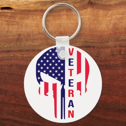 アメリカの退役軍人の詐欺師 キーホルダー (正面)