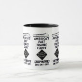 アメリカの速い列車は明白な鉄道を運びます マグカップ (中央)