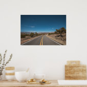 アメリカの道路風景写真 ポスター (キッチン)