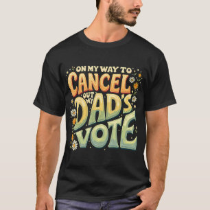 アメリカの選挙をパパに取り消す途中で Tシャツ