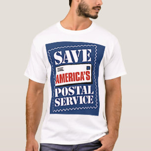 アメリカの郵便業務を救って下さい Tシャツ