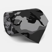 アメリカの都市抑制された迷彩柄のタイ ネクタイ (ロール)