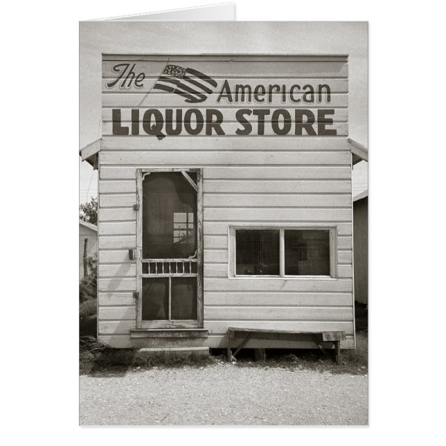 アメリカの酒屋、1943年 (正面)