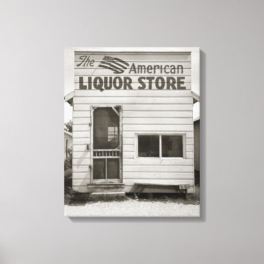 アメリカの酒屋, 1943年 キャンバスプリント (正面)