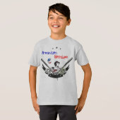 アメリカの野球 Tシャツ (正面フル)