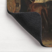 アメリカの野生の西の鍛治屋およびカウボーイ マウスパッド (コーナー)