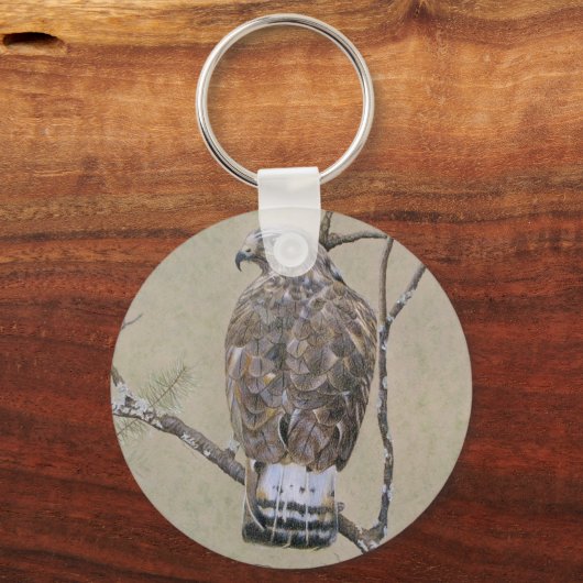 アメリカの野蛮なヒメコンドル キーホルダー (正面)