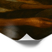 アメリカの金ゴールド・ラッシュを描いた油絵 ポスター (コーナー)