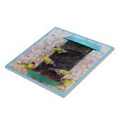 アメリカの金銀箔 タイル (側面)