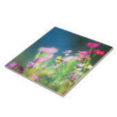 アメリカの金魚とコレオプシス タイル (側面)