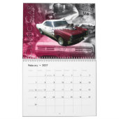 アメリカの鉄 カレンダー (2月 2027)