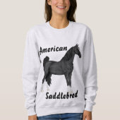 アメリカの鞍馬 スウェットシャツ (正面)