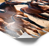 アメリカの馬美しい フォトプリント            (角)