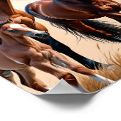 アメリカの馬美しい ポスター (角)