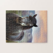 アメリカの馬。ジグソーパズル ジグソーパズル (横)