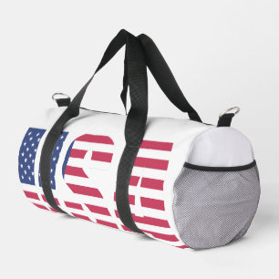 アメリカの魂を宿した、星条旗のジムバッグ ダッフルバッグ