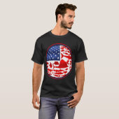 アメリカの魚 Tシャツ (正面フル)