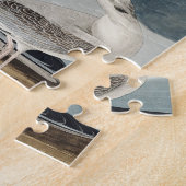 アメリカの鳥から来るカモメ ジグソーパズル (側面)