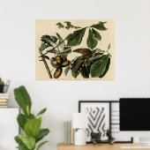 アメリカの鳥たちオードボン ポスター (ホームオフィス)