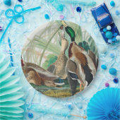 アメリカの鳥のマラードダック(オードゥボン) ペーパープレート (パーティー)