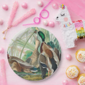 アメリカの鳥のマラードダック(オードゥボン) ペーパープレート (パーティー)