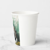 アメリカの鳥のマラードダック（オードゥボン）  紙コップ (裏面)