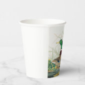 アメリカの鳥のマラードダック（オードゥボン）  紙コップ (右)