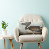 アメリカの鳥の茶色のペリカン ランバークッション (椅子)