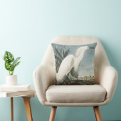 アメリカの鳥の雪のヘロンまたは白いエグレ クッション (椅子)