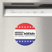 アメリカの鶏は来故郷だ マグネット (インサイチュ (食洗機))