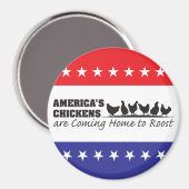 アメリカの鶏は来故郷だ マグネット (正面/裏面)