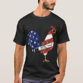 アメリカの鶏 Tシャツ (正面)