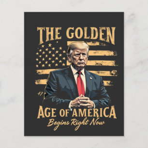 アメリカの黄金時代が今始まる チラシ