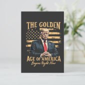 アメリカの黄金時代が今始まる 招待状 (スタンド正面)