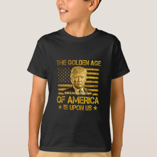 アメリカの黄金時代が到来 Funny Trump G Tシャツ