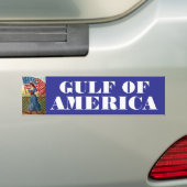 アメリカの黄金時代におけるアメリカ湾 バンパーステッカー (車上)