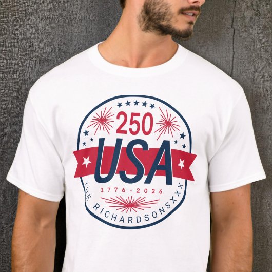 アメリカの250周年記念 アメリカの誕生250周年 Tシャツ
